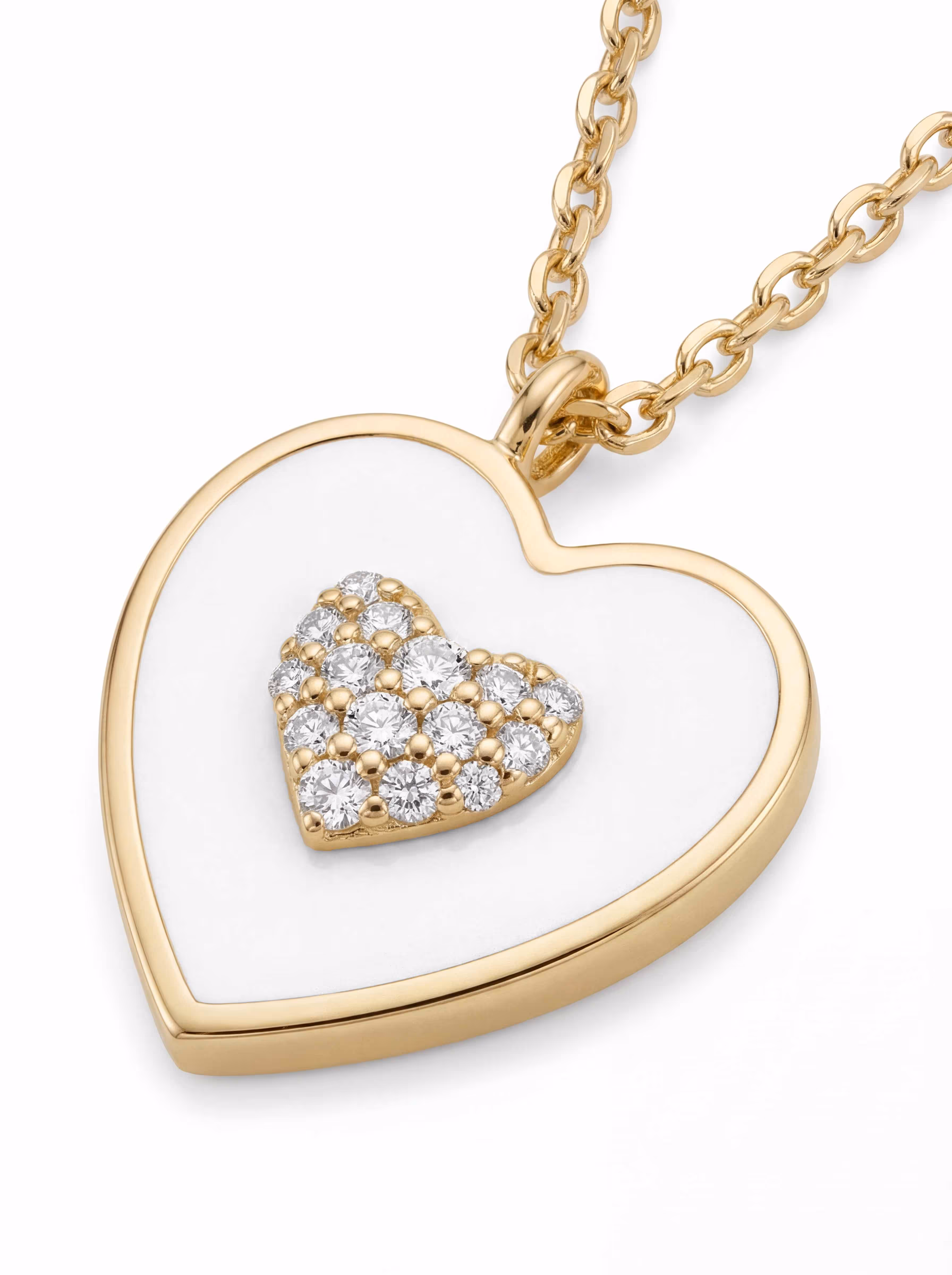 Love Necklace — White