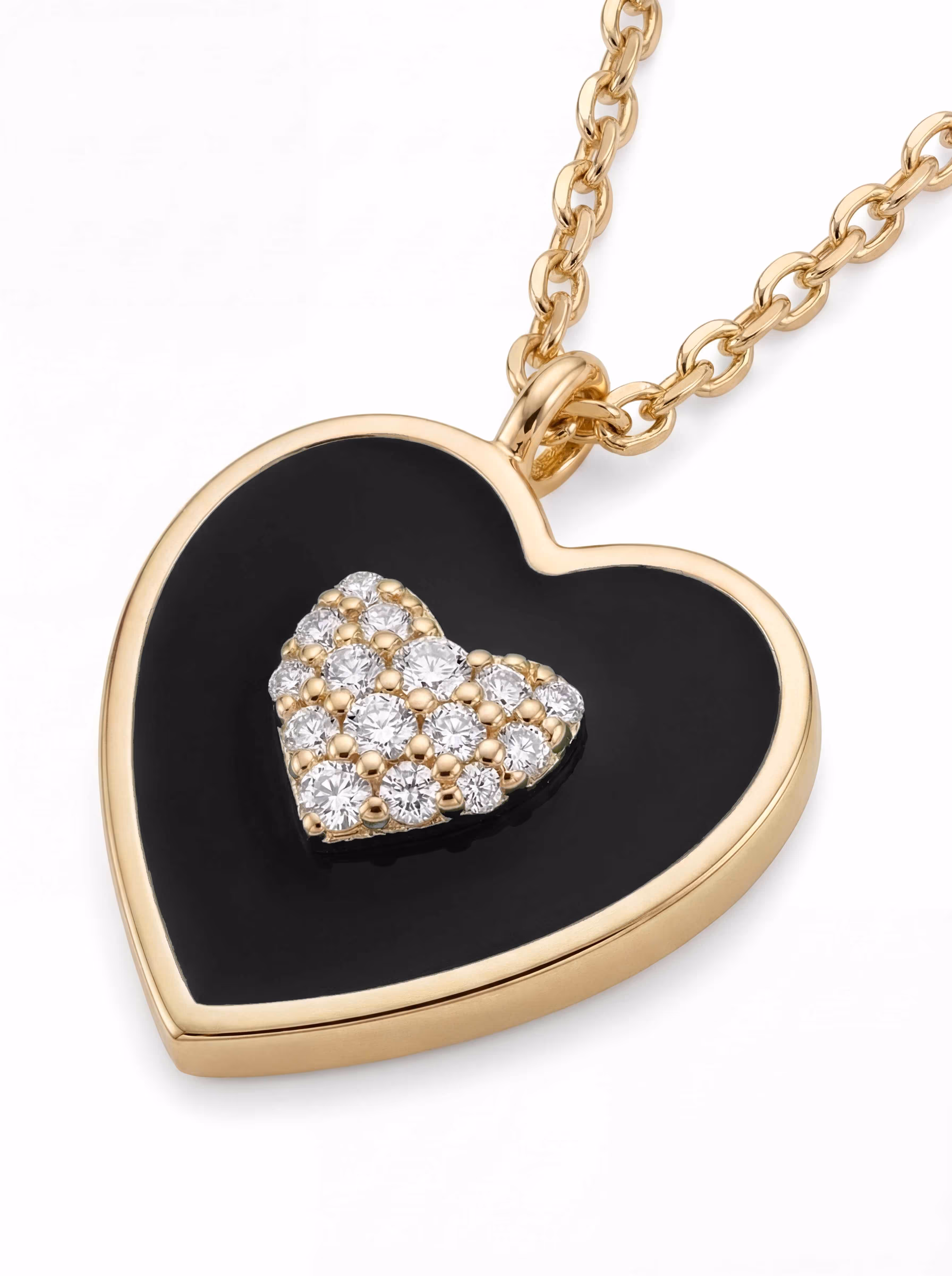 Love Necklace — Black