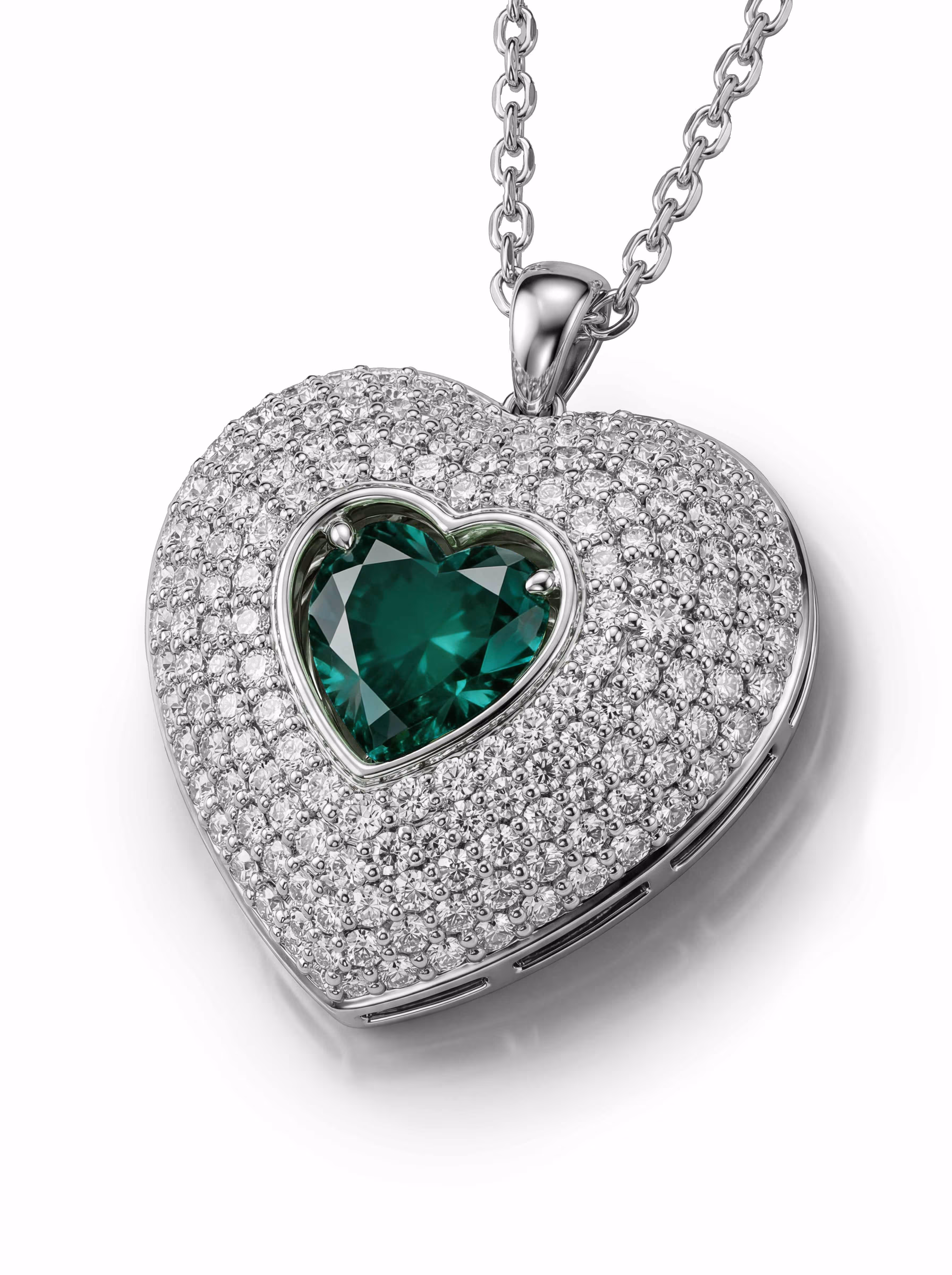 Aurora Pendant — Green