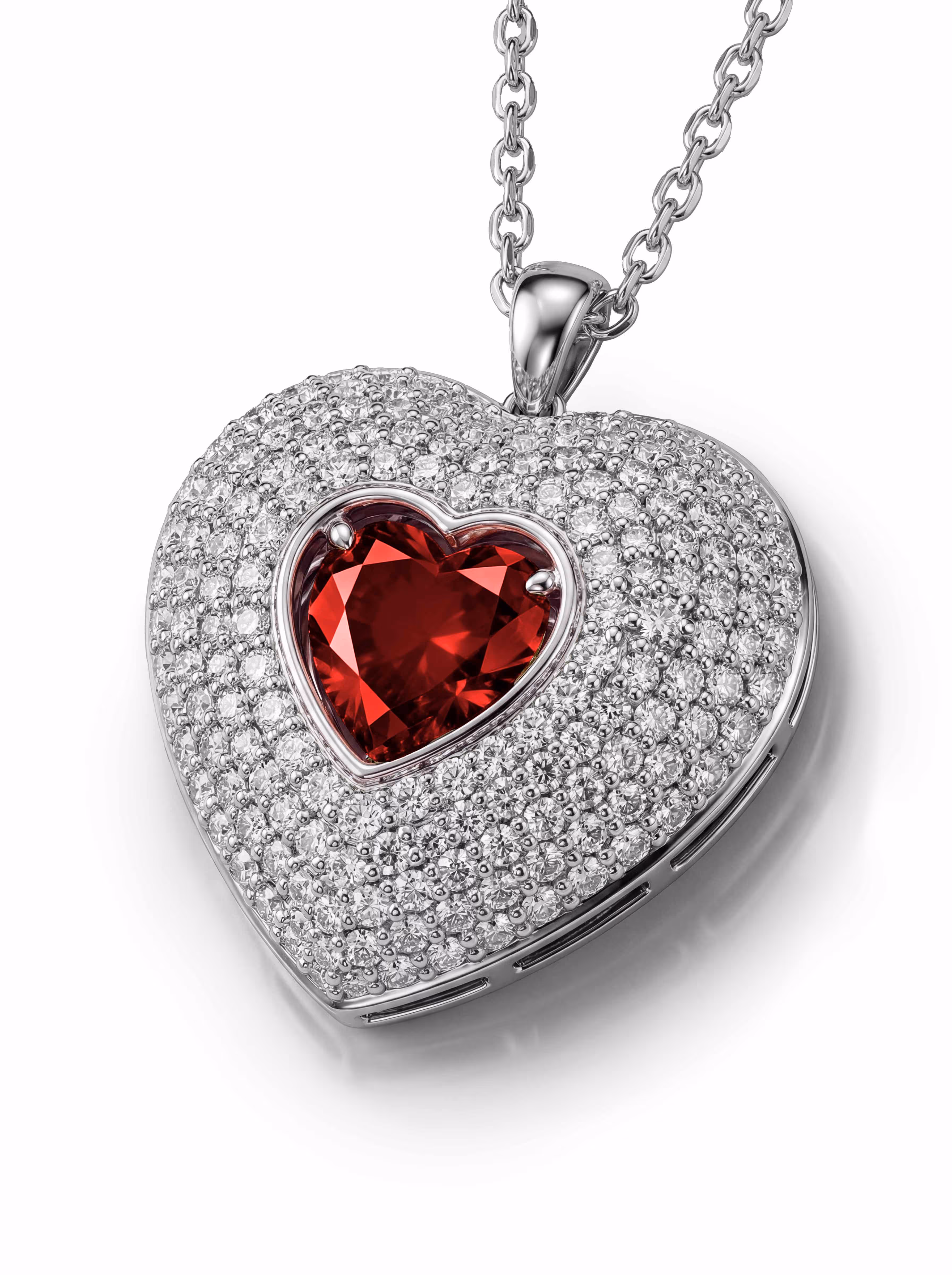 Aurora Pendant — Red