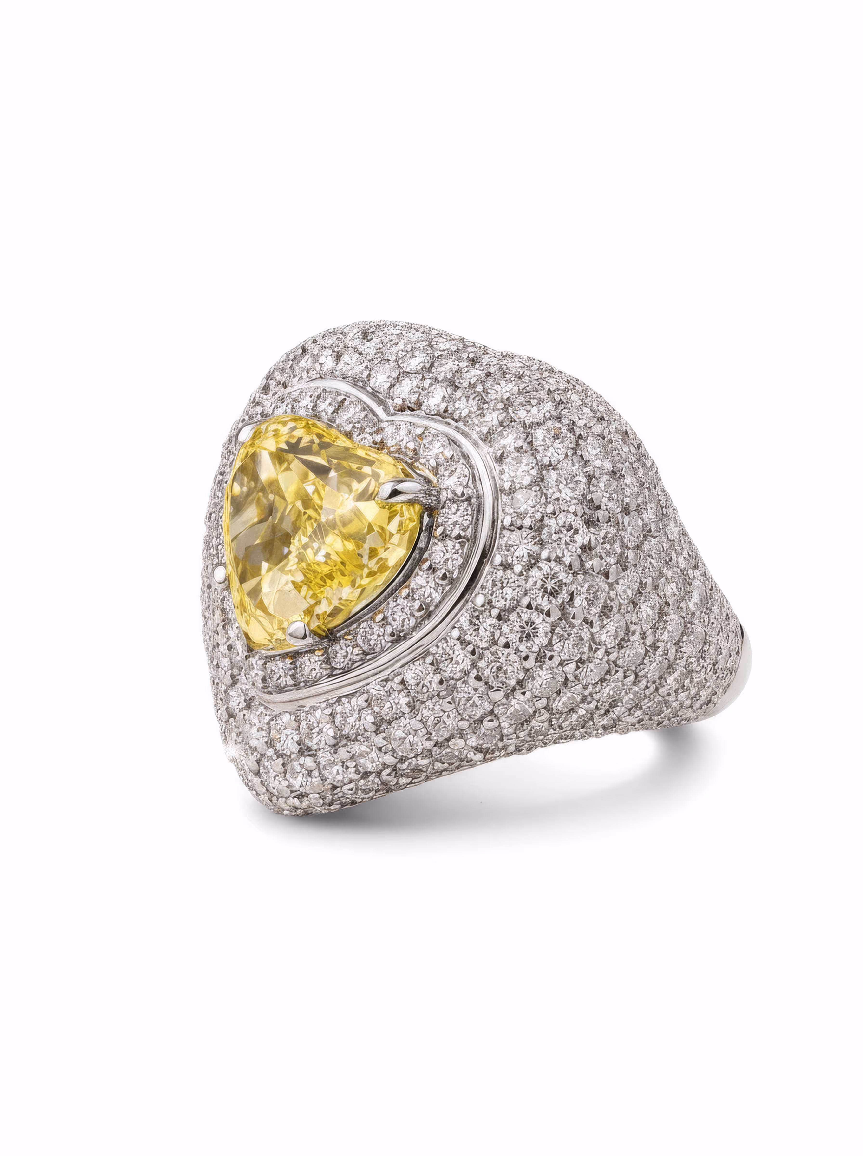 Aurora Ring — Yellow Diamond